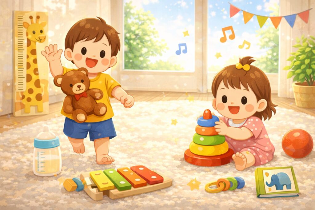 1歳育児ブログ｜発達・遊び・保育園・悩みを体験談で解説